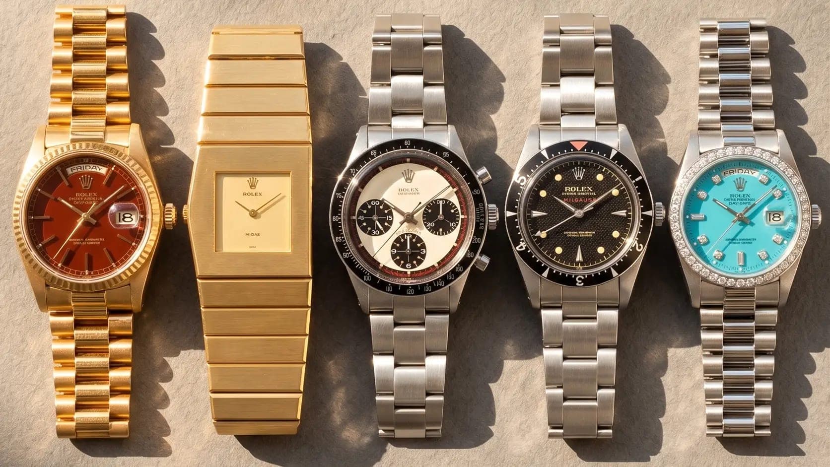 The Most Unique Rolex Watches of the Last 100 Years